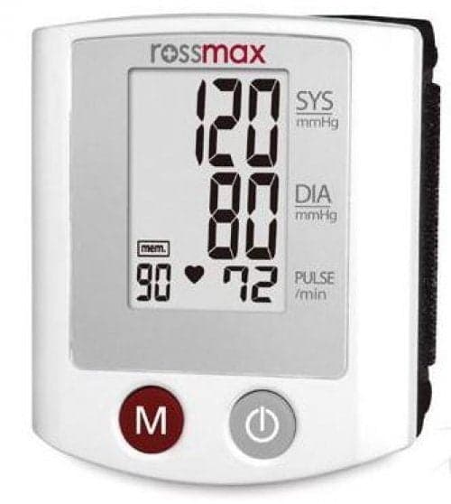 Baumanómetro Digital de Muñeca Rossmax