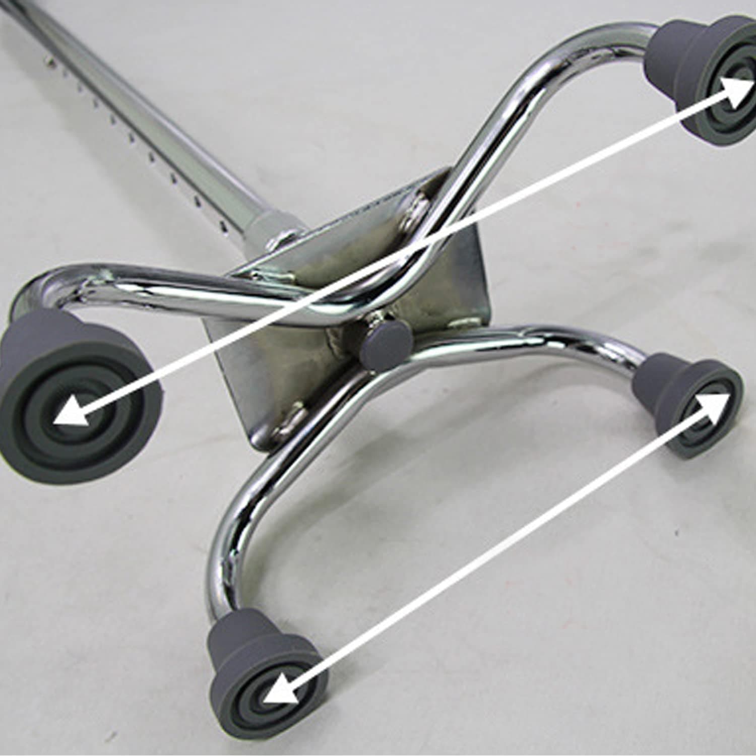 Bastón de Aluminio de 4 Apoyos - Vista 3