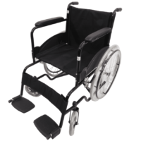 Silla de Ruedas Esmaltada Estándar Básica