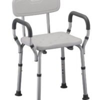 Silla Ducha con Descansabrazos y Respaldo