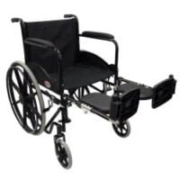 Silla de Ruedas Esmaltada con Elevapies