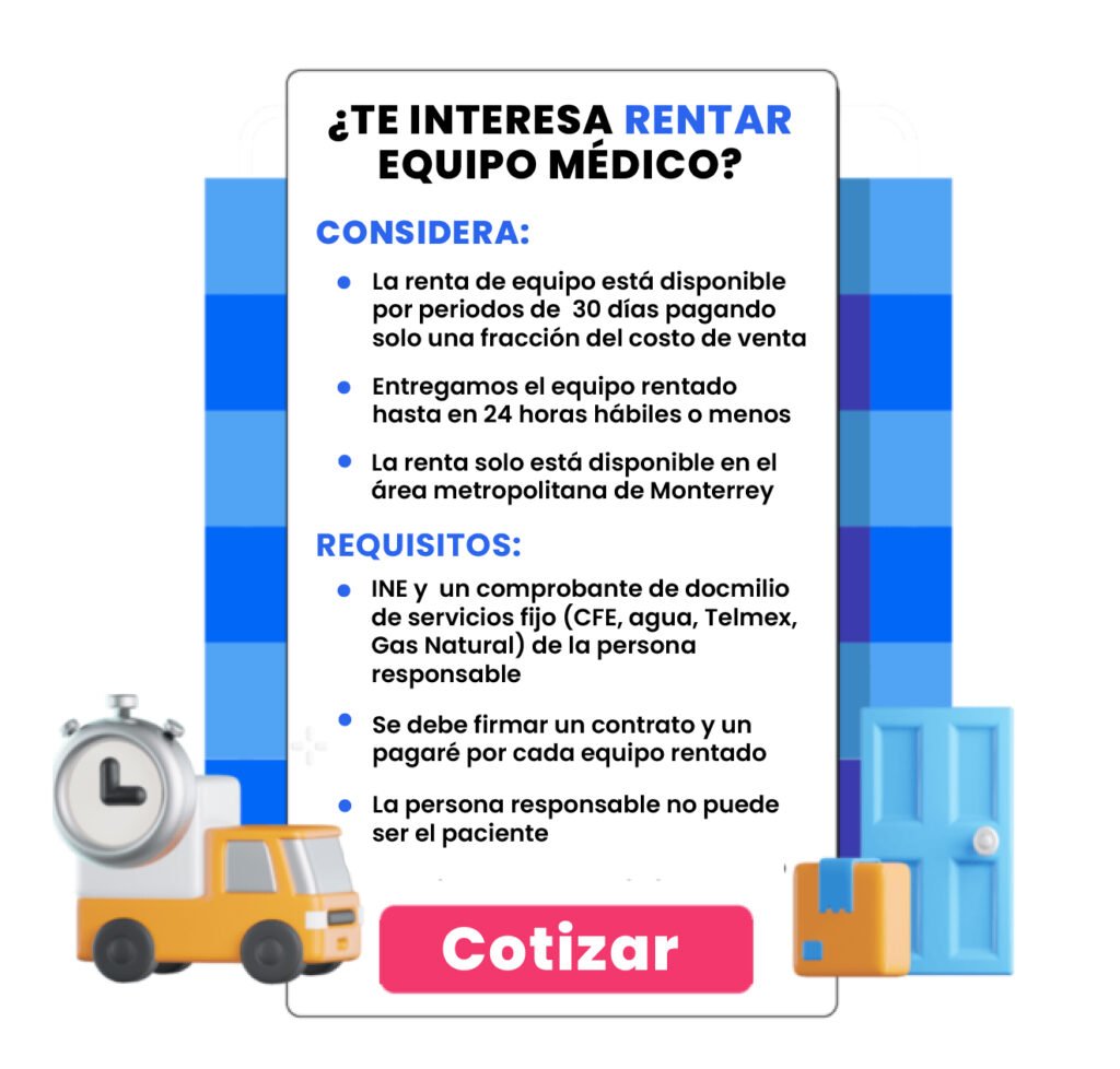 Consideraciones y Requisitos para rentar equipo médico